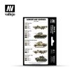 Vallejo 71624 WWII USMC Colors Sand Patterns 1942-1945 6x17ml